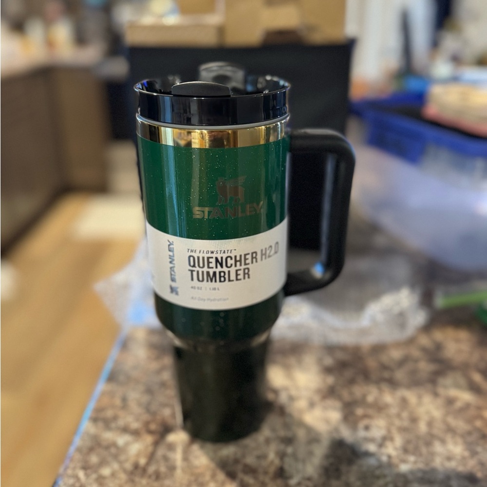 Stanley Forest Green Quencher Tumbler